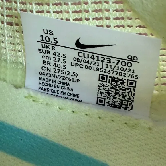 Nike ZoomX Vaporfly NEXT% 2 Green/White RUNNING SHOES CU4123-700 Women’s US 10.5 - Picture 8 of 8